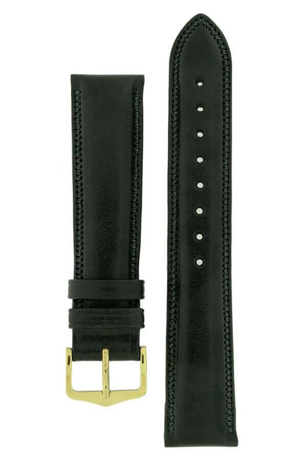 Hirsch Ascot musta kellon ranneke