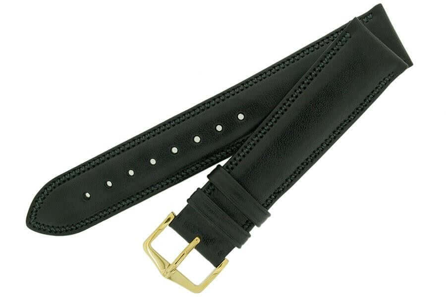 Hirsch Ascot musta kellon ranneke