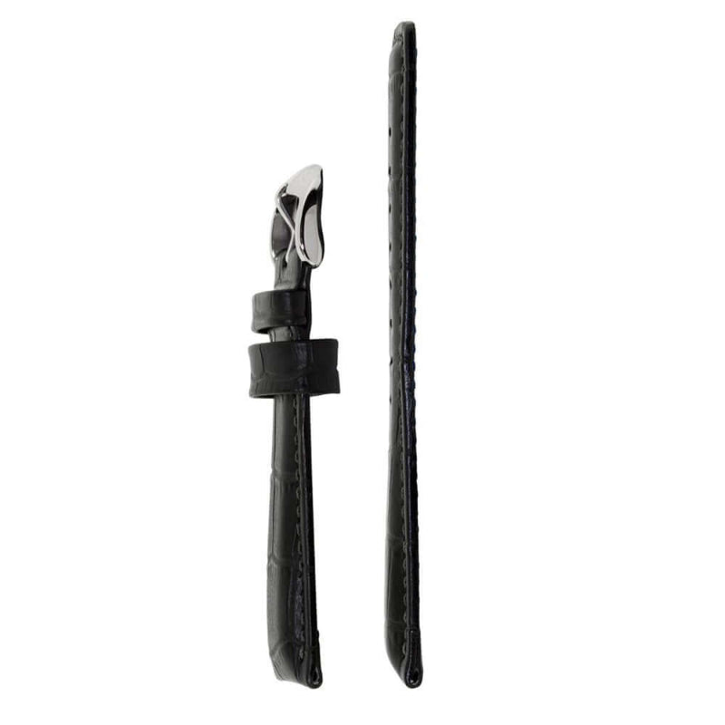 Hirsch Grand Duke musta kellon ranneke