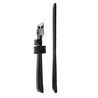 Hirsch Grand Duke musta kellon ranneke