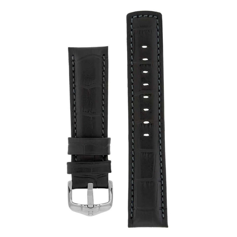 Hirsch Grand Duke musta kellon ranneke