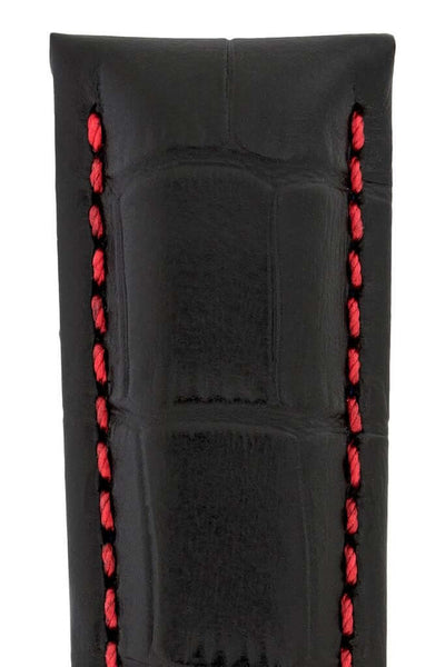 Hirsch Grand Duke musta  kellon ranneke