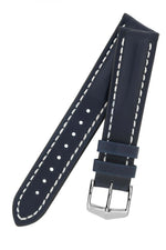 Hirsch Heavy Calf sininen kellon ranneke