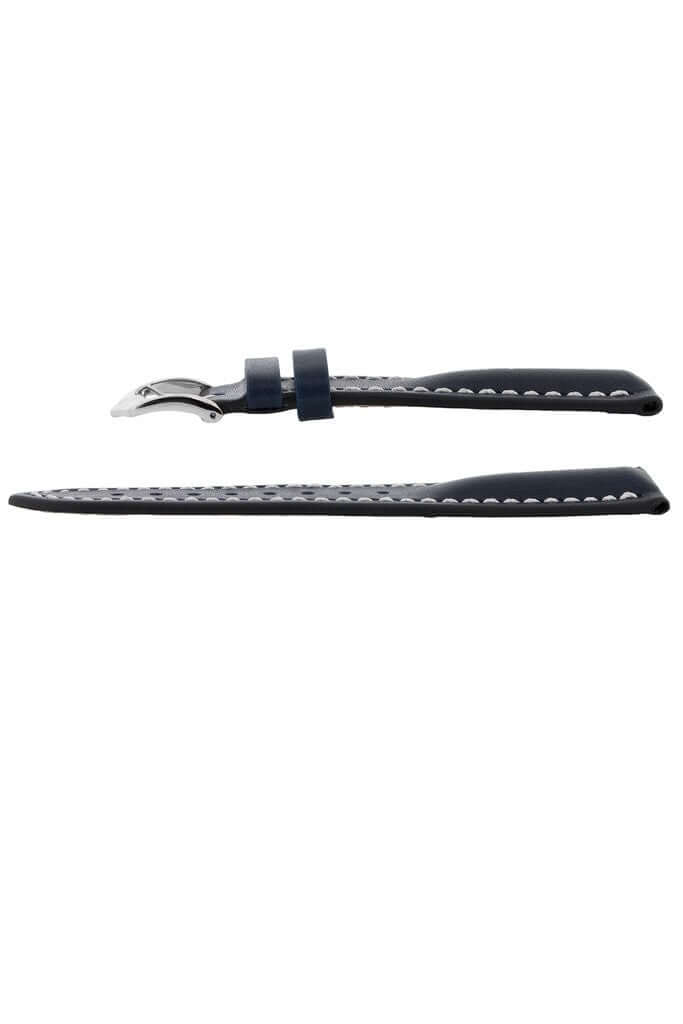 Hirsch Heavy Calf sininen kellon ranneke