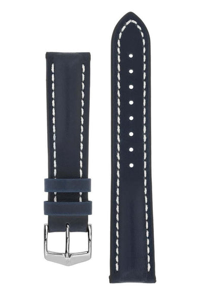 Hirsch Heavy Calf sininen kellon ranneke