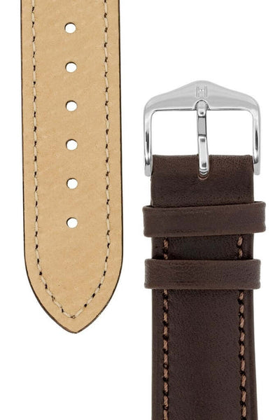 Hirsch Kent ruskea kellon ranneke