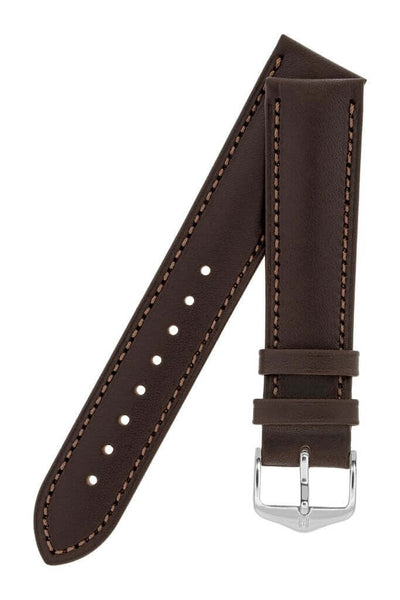 Hirsch Kent ruskea kellon ranneke