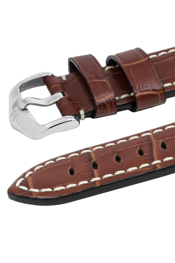 Hirsch Knight punaruskea kellon ranneke
