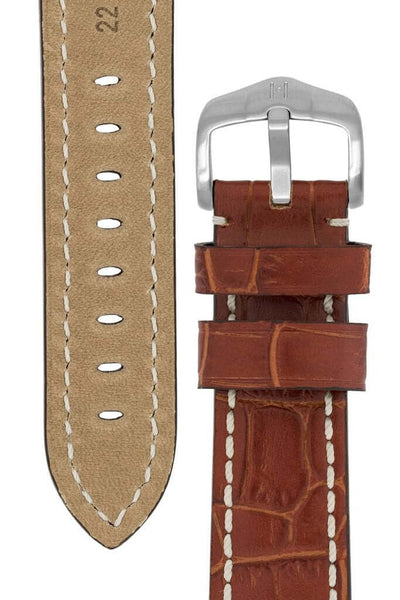 Hirsch Knight punaruskea kellon ranneke