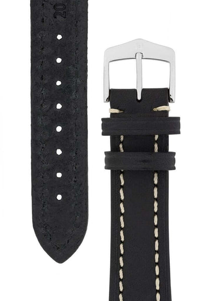  Hirsch Liberty musta kellon ranneke