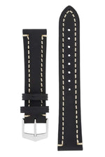 Hirsch Liberty musta kellon ranneke 10900250-2