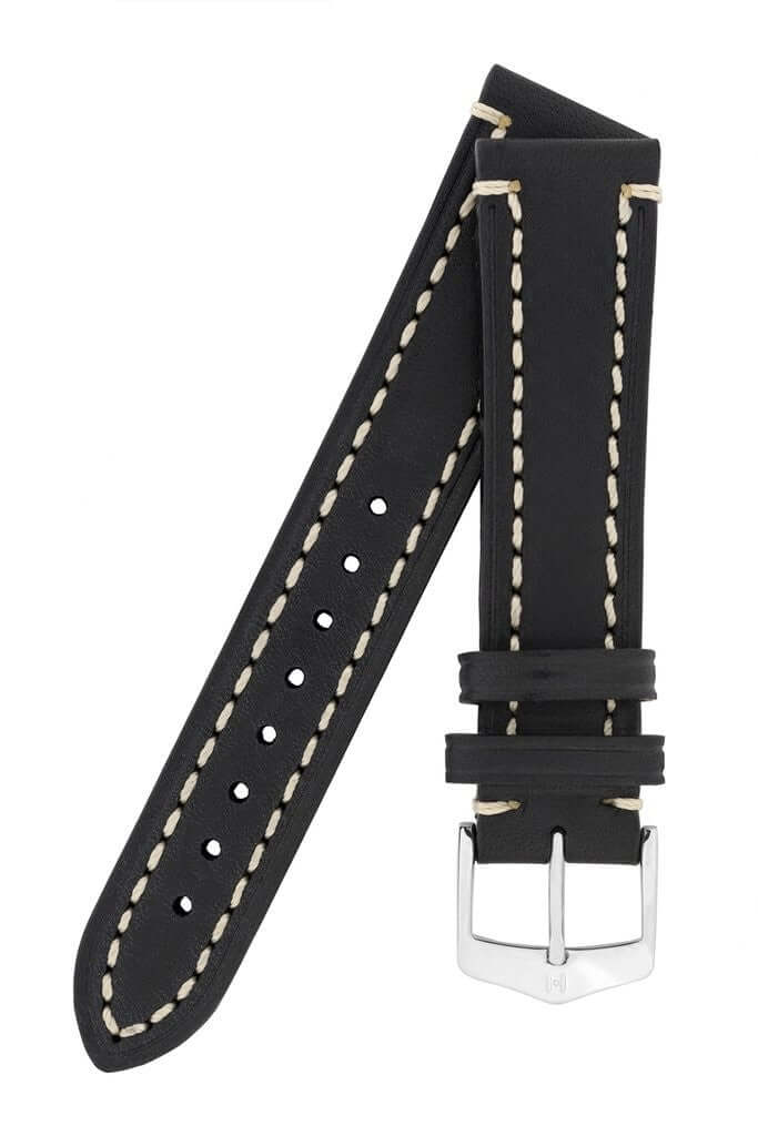  Hirsch Liberty musta kellon ranneke