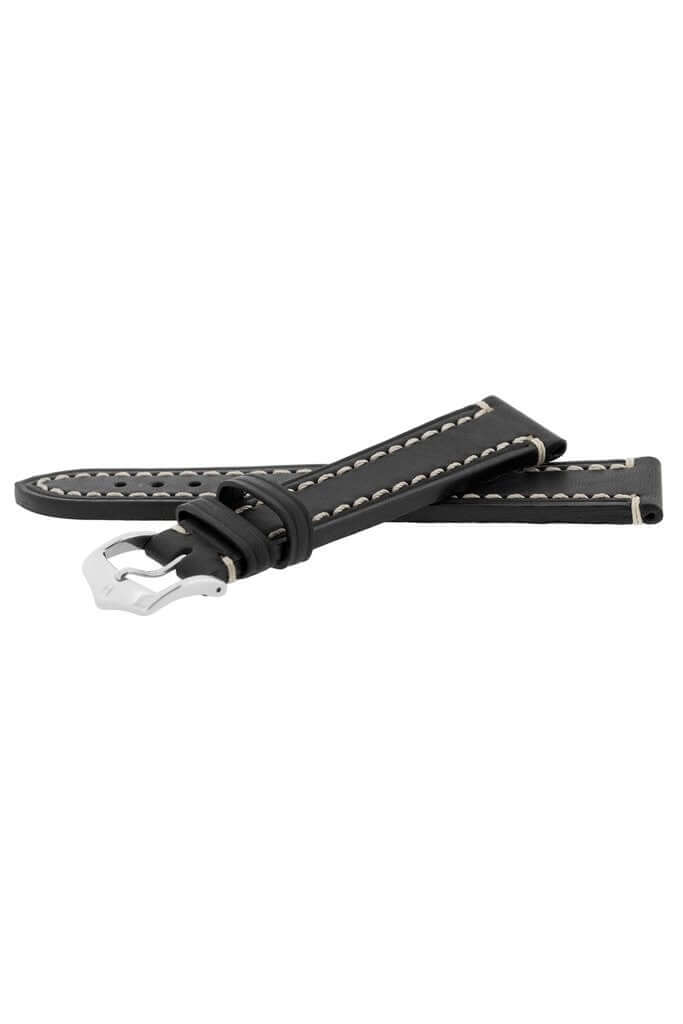  Hirsch Liberty musta kellon ranneke