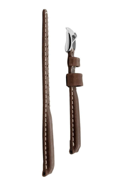 Hirsch Mariner ruskea kellon ranneke