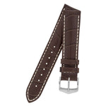 Hirsch Modena tummanruskea kellon ranneke 10302810