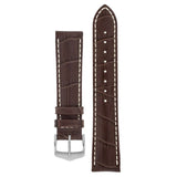 Hirsch Modena tummanruskea kellon ranneke 10302810
