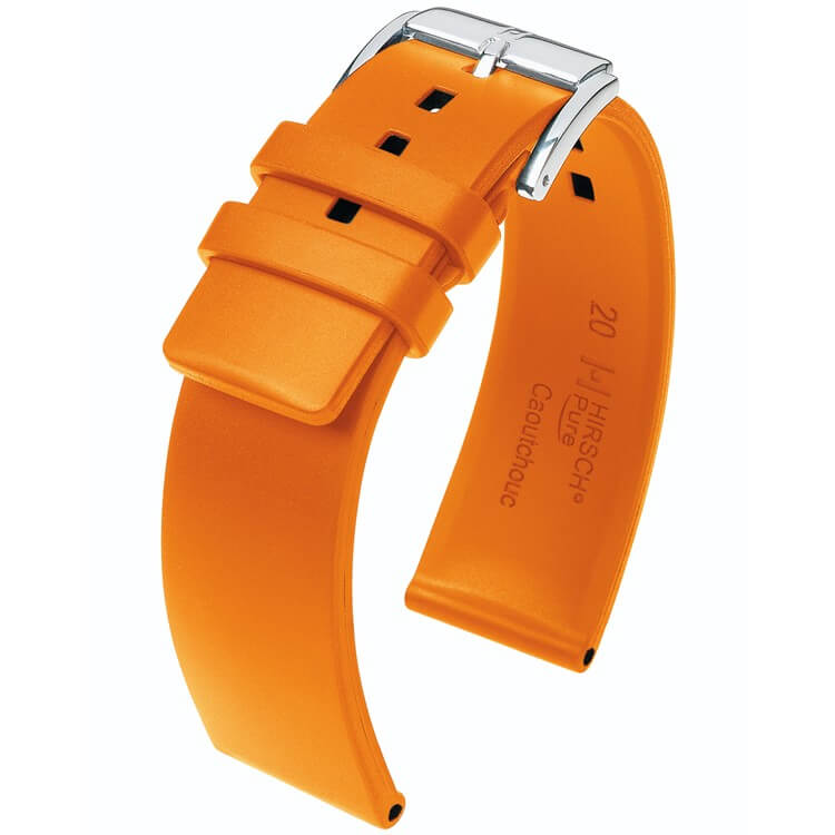 Hirsch Pure Caoutchouc oranssi kellon ranneke