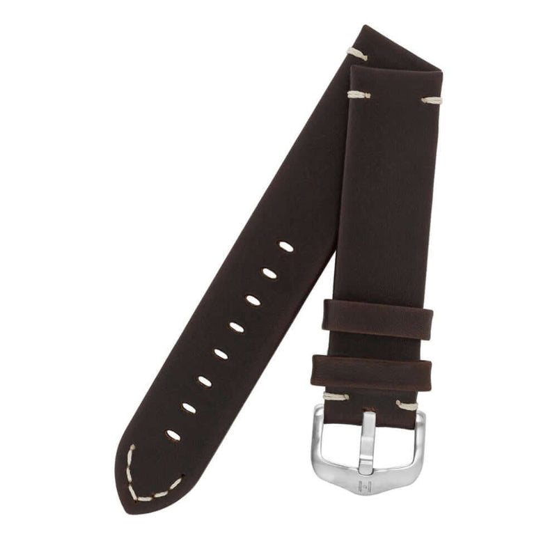 Hirsch Ranger tummanruskea kellon ranneke 05402010-2