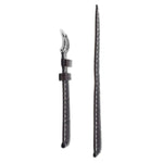 Hirsch Modena tummanruskea kellon ranneke 10302810