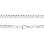 Hopeinen Panssarikaulaketju 3.4 mm KD120