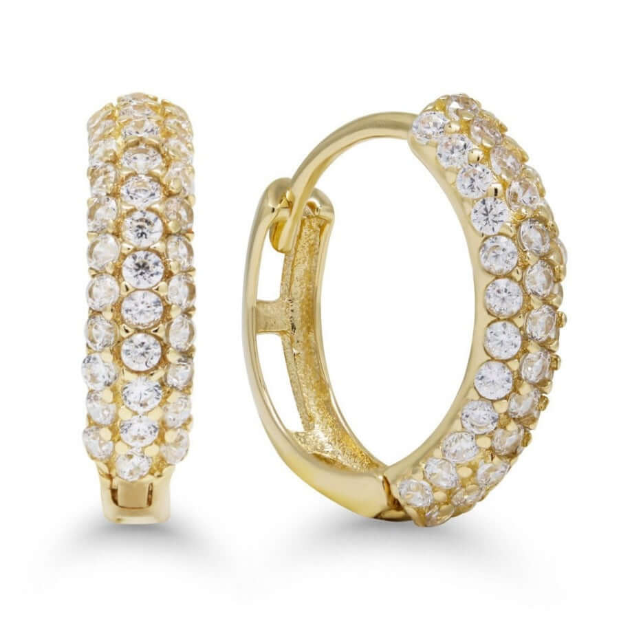 Kultaiset korvarenkaat E-0305Z