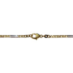 Kaksivärinen kultaketju 2.3mm