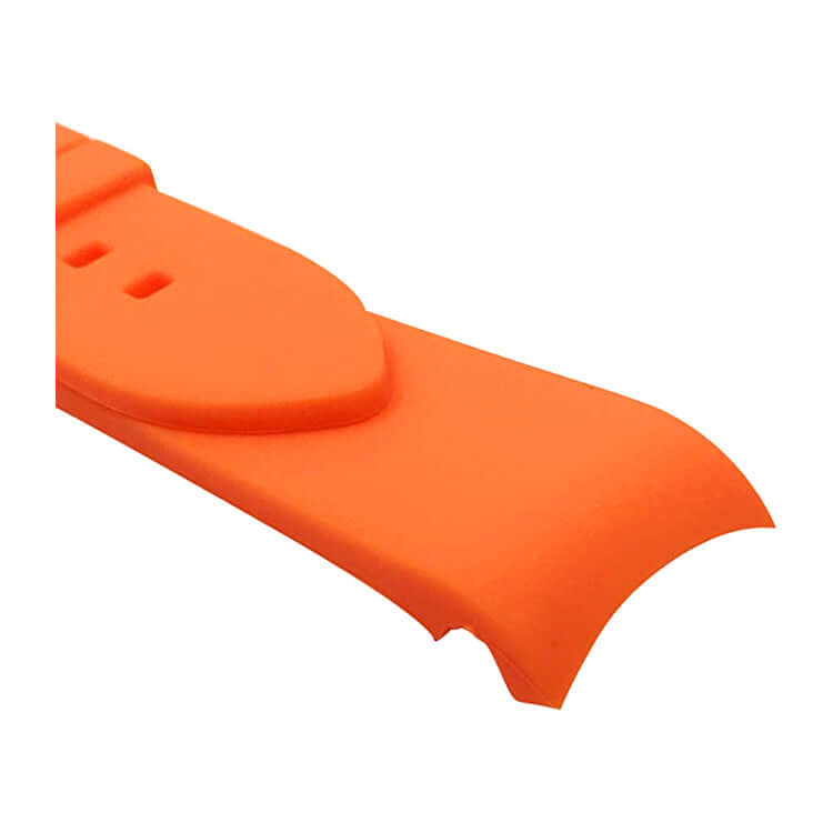 KARU kellon silikoniranneke oranssi curved