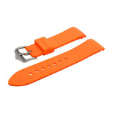 KARU kellon silikoniranneke oranssi curved