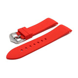 KARU kellon silikoniranneke punainen curved