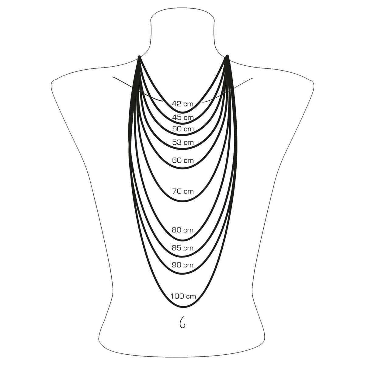 Thomas Sabo Round Belcher Chain kaulaketju KE1890-001-21