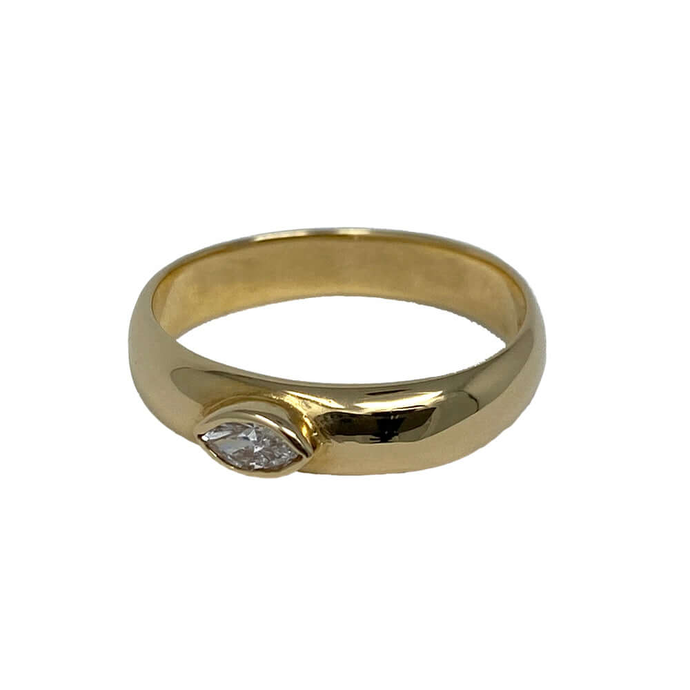 14k Ailio timanttisormus 012 ct