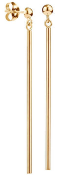 Kohinoor Deco kultaiset korvakorut 133-662