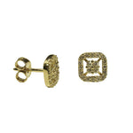 Kohinoor Keltakulta Timanttikorvakorut 143-01267