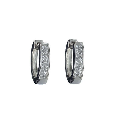 Kohinoor Valkokulta Timanttikorvakorut 143-P0572V