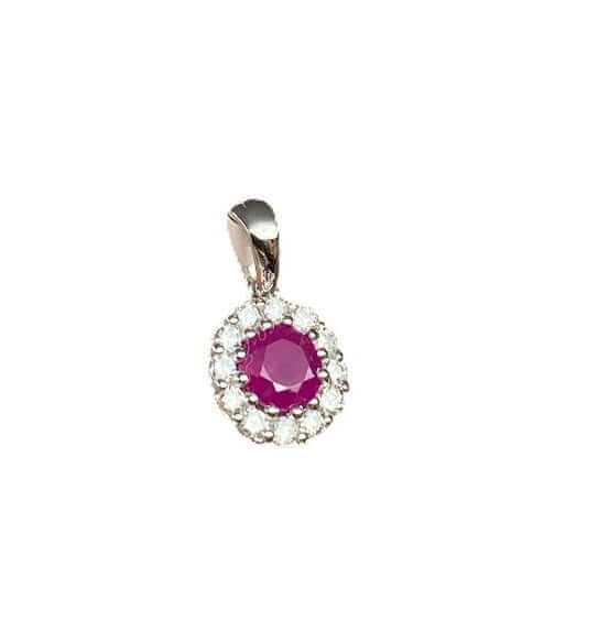 Kohinoor timantiriipus rubiinilla 123-9838VR