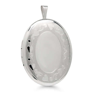 Korutuote Hopeinen Sydän Medaljonki SPL-50296