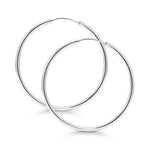 Korutuote Isot Hopea Korvarenkaat AE-03251/60mm