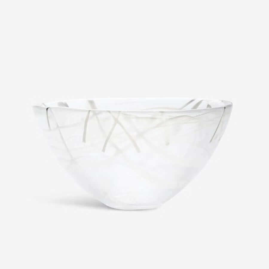 Kosta Boda Contrast Bowl White Kulho iso