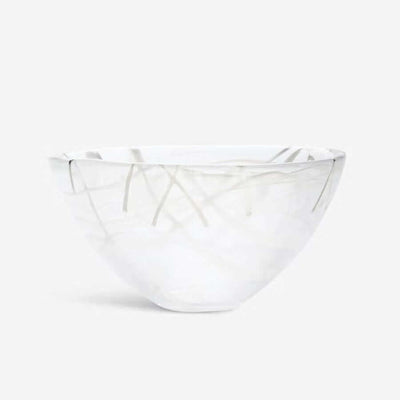 Kosta Boda Contrast Bowl White Kulho iso