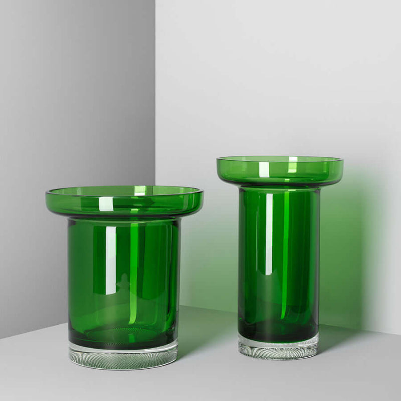 Kosta Boda Limelight Rose maljakko Apple green 7042003