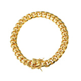 Bosie kullanvärinen panssariranneketju 6mm