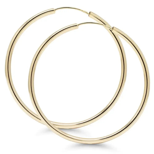 Kullatut hopeakorvarenkaat 6020K