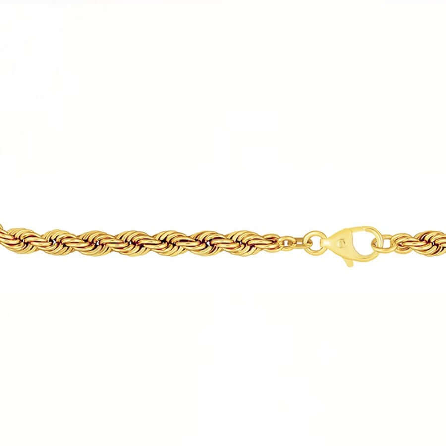 14k Kultainen Cordell ranneketju 17g - 20 cm