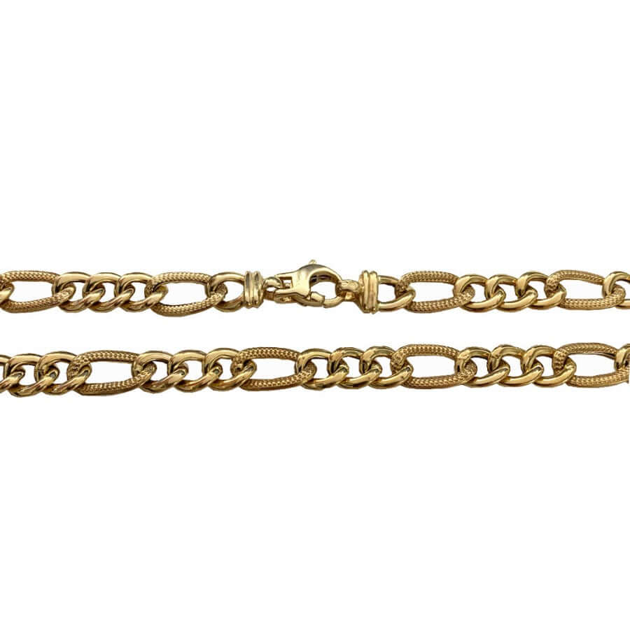 14 karaatin keltakultainen kaulakoru 16g - 50 cm