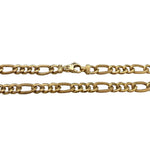 14 karaatin keltakultainen kaulakoru 16g - 50 cm