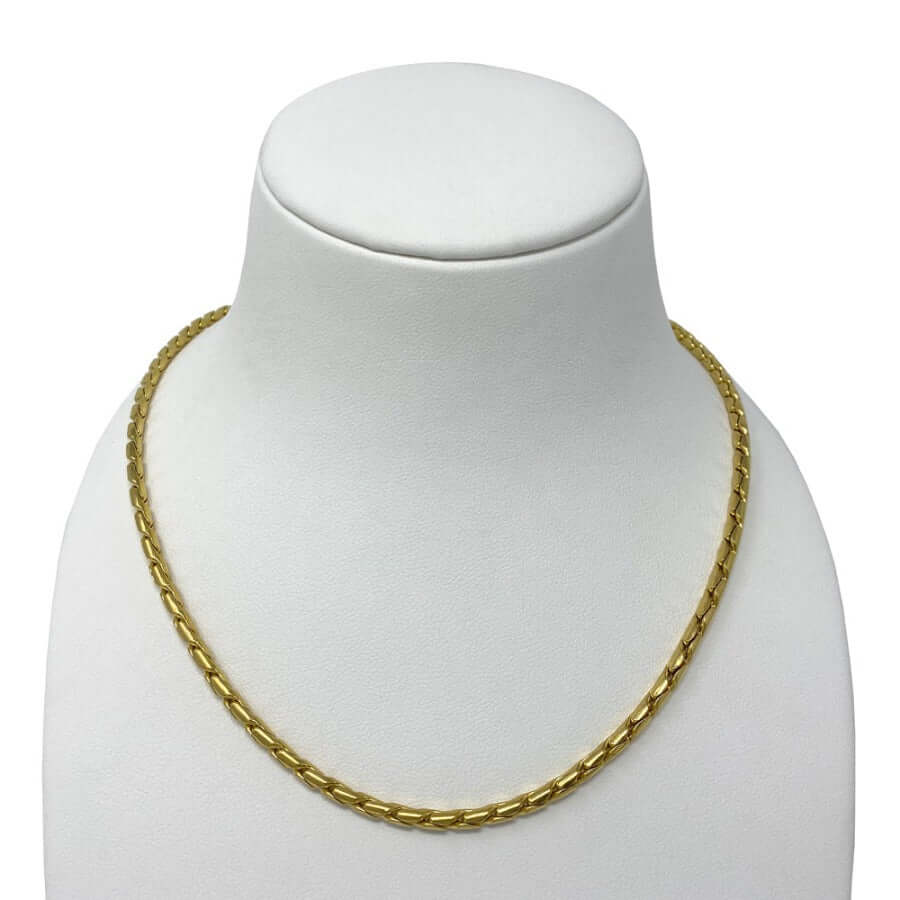 14k Kultainen kaulaketju 10g - 42 cm