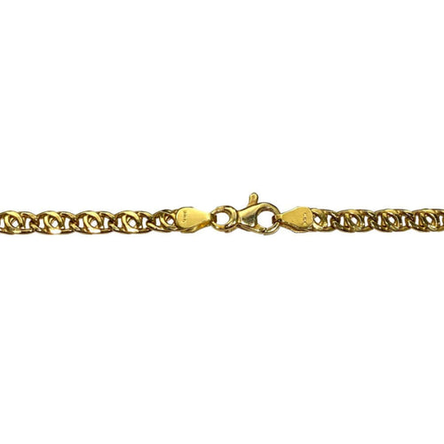 14k Kultainen ranneketju 4g - 19 cm