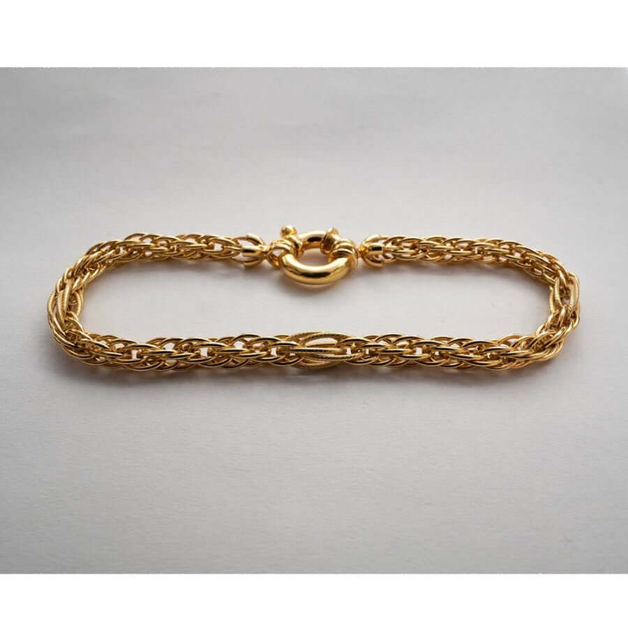 Kultainen ranneketju (4,7 mm / 19,0 cm)
