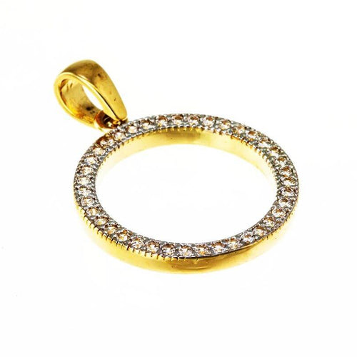 Kultainen riipus zirkoneilla R3250