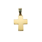 14k keltakultainen Rippiristi - paino 7g